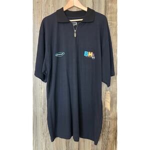 Vintage Sideout Polo Shirt Beverly Hills 90210 Volleyball 90s Y2K Rare Sz XL NWT